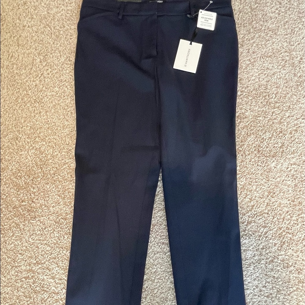 Straight Leg adjustable Hem Pant